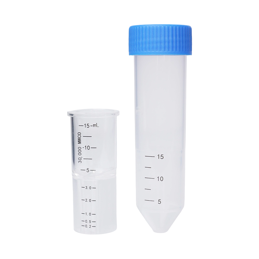 Qiujing 높은 원심 효율성 USP87 인증 신뢰할 수 있는 결과 한외여과 원심분리 튜브